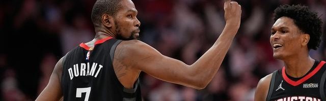 杜兰特魔咒？火箭3连败，战绩已经被失去杜兰特的太阳反超了